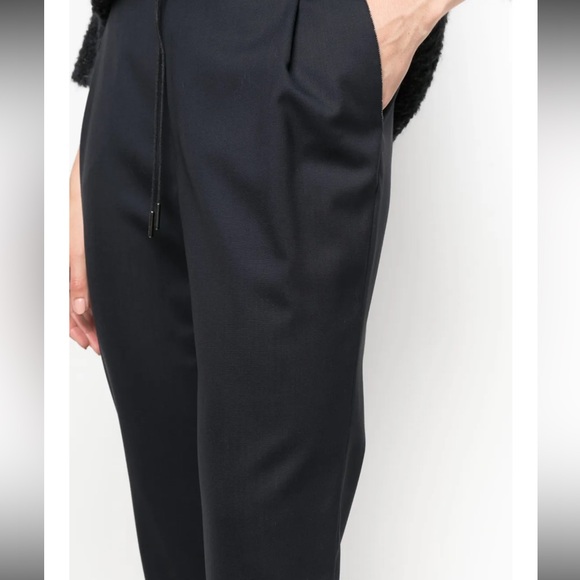 NWT•Fabiana Filippi•Drawstring-Waist Tapered Trousers - Picture 5 of 11
